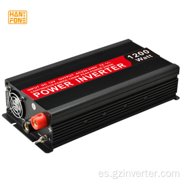 Inverter de energía solar 1200W DC 12V/24V AC 110V/220V